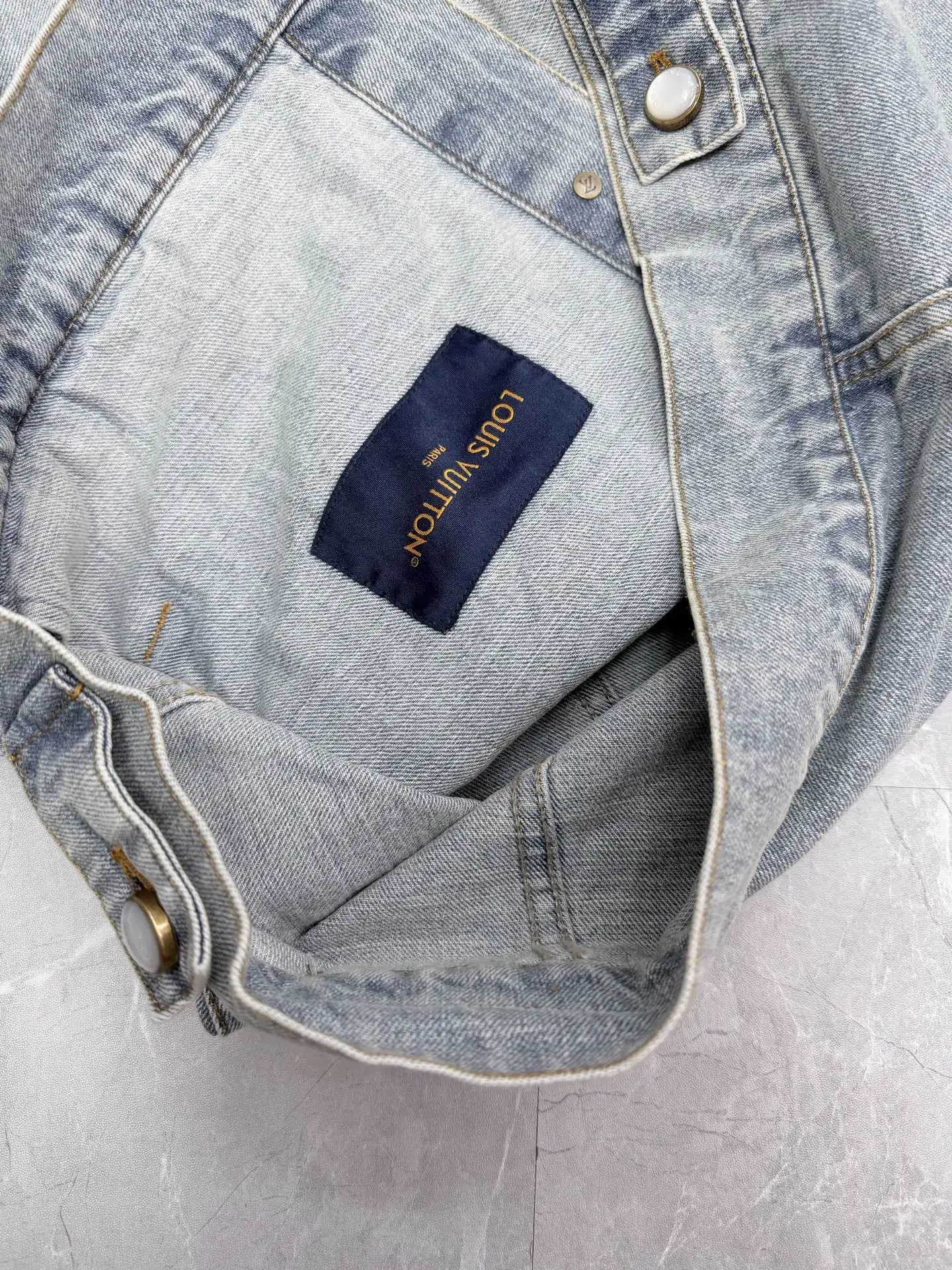Embellished Denim Trucker Jacket D33023336 — view 8