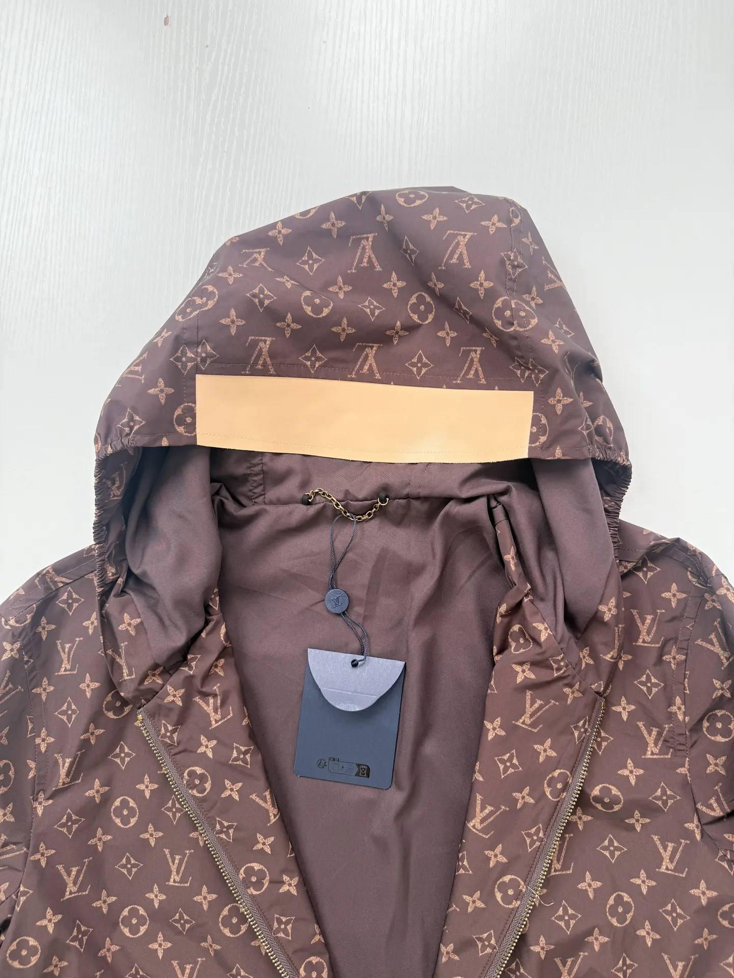 Monogram All-Over Print Hooded Windbreaker D33523906 — view 4