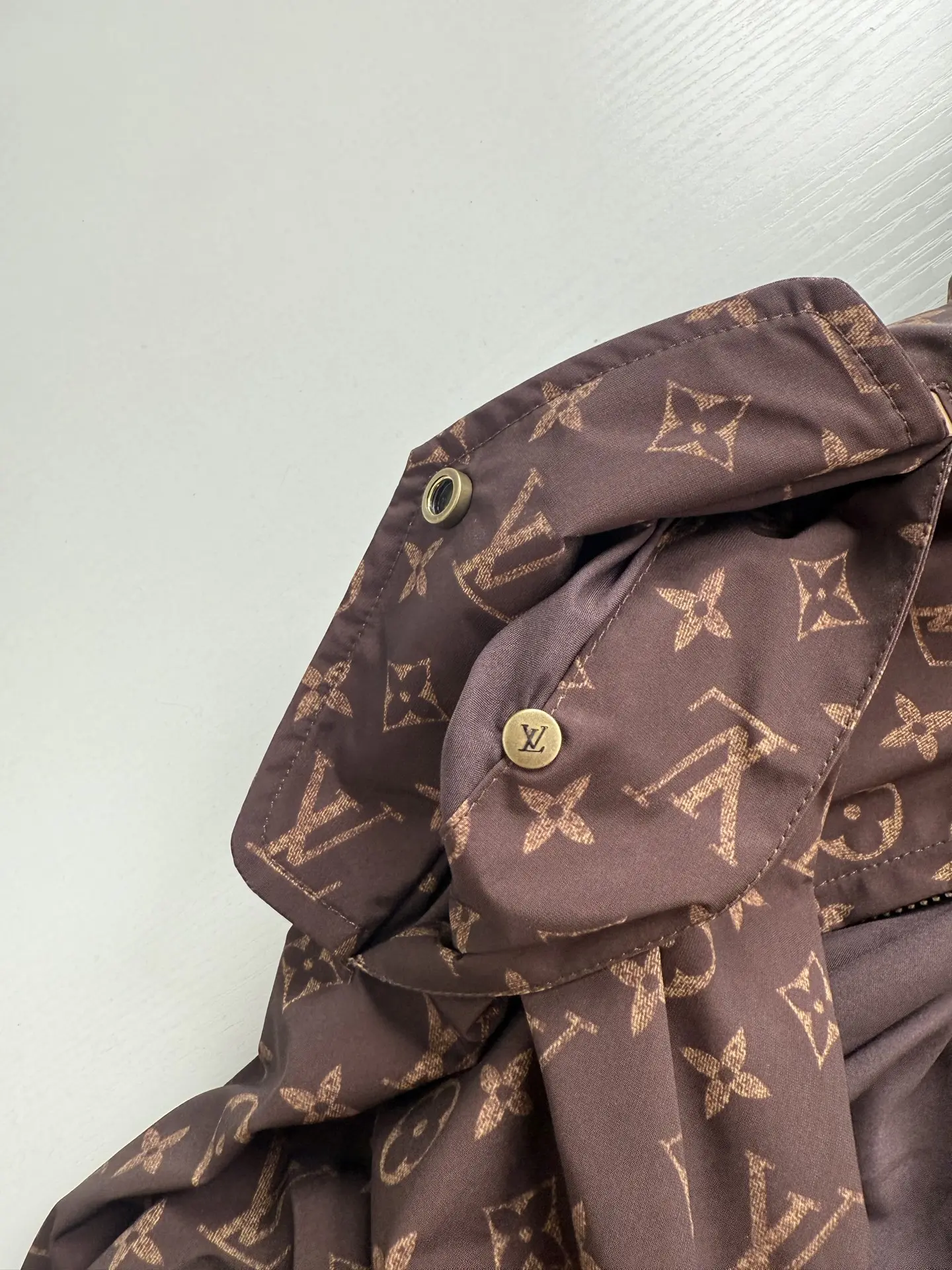 Monogram All-Over Print Hooded Windbreaker D33523906 — view 8