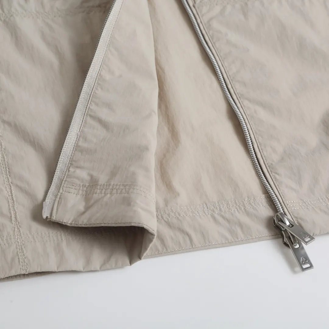 Logo-Patch Zip-Up Overshirt Jacket D33524883 — view 11