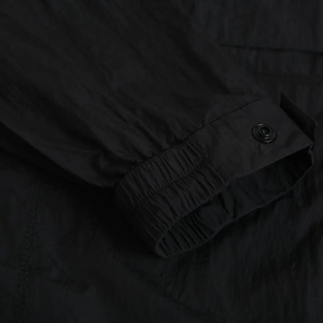 Logo-Patch Zip-Up Overshirt Jacket D33524884 — view 9