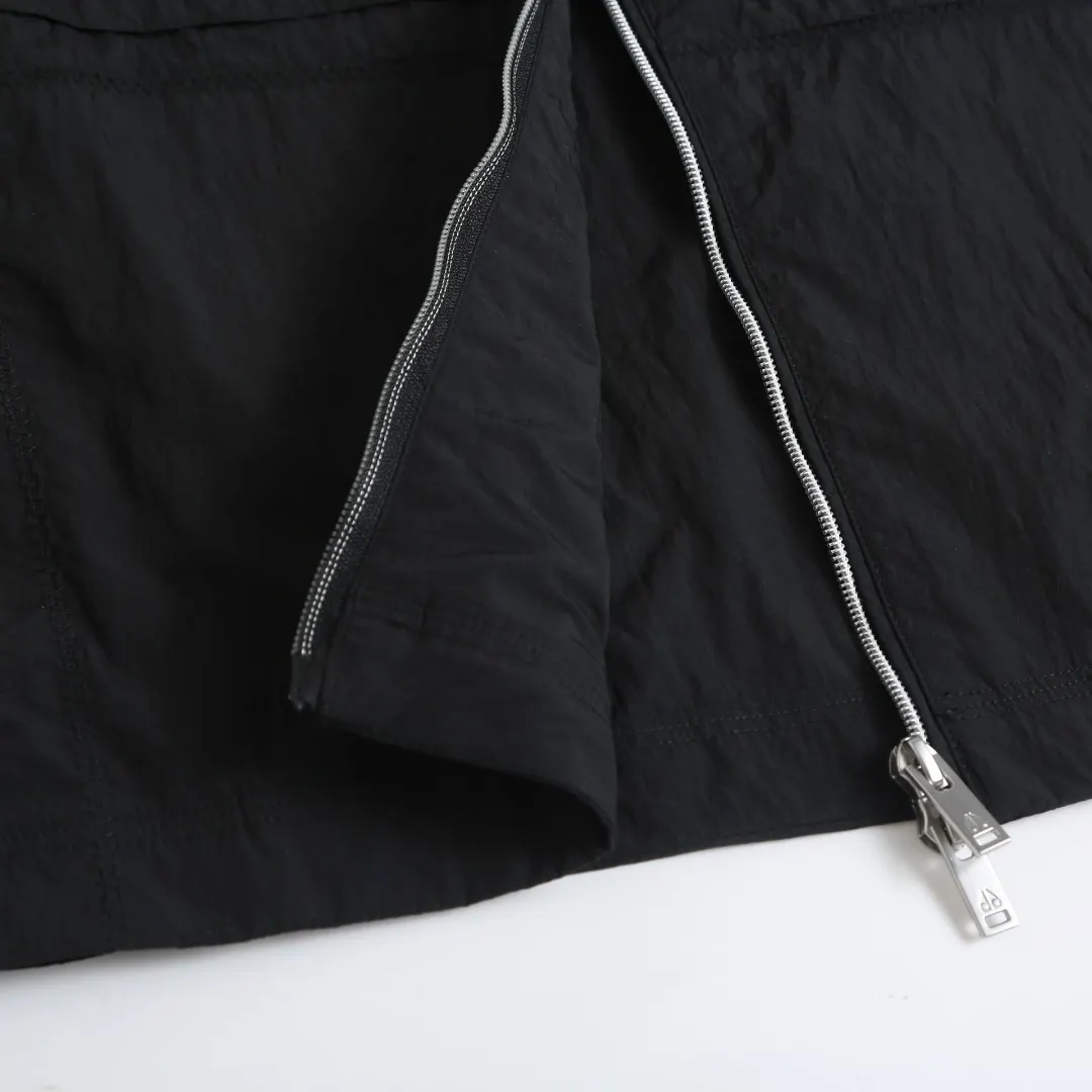 Logo-Patch Zip-Up Overshirt Jacket D33524884 — view 12