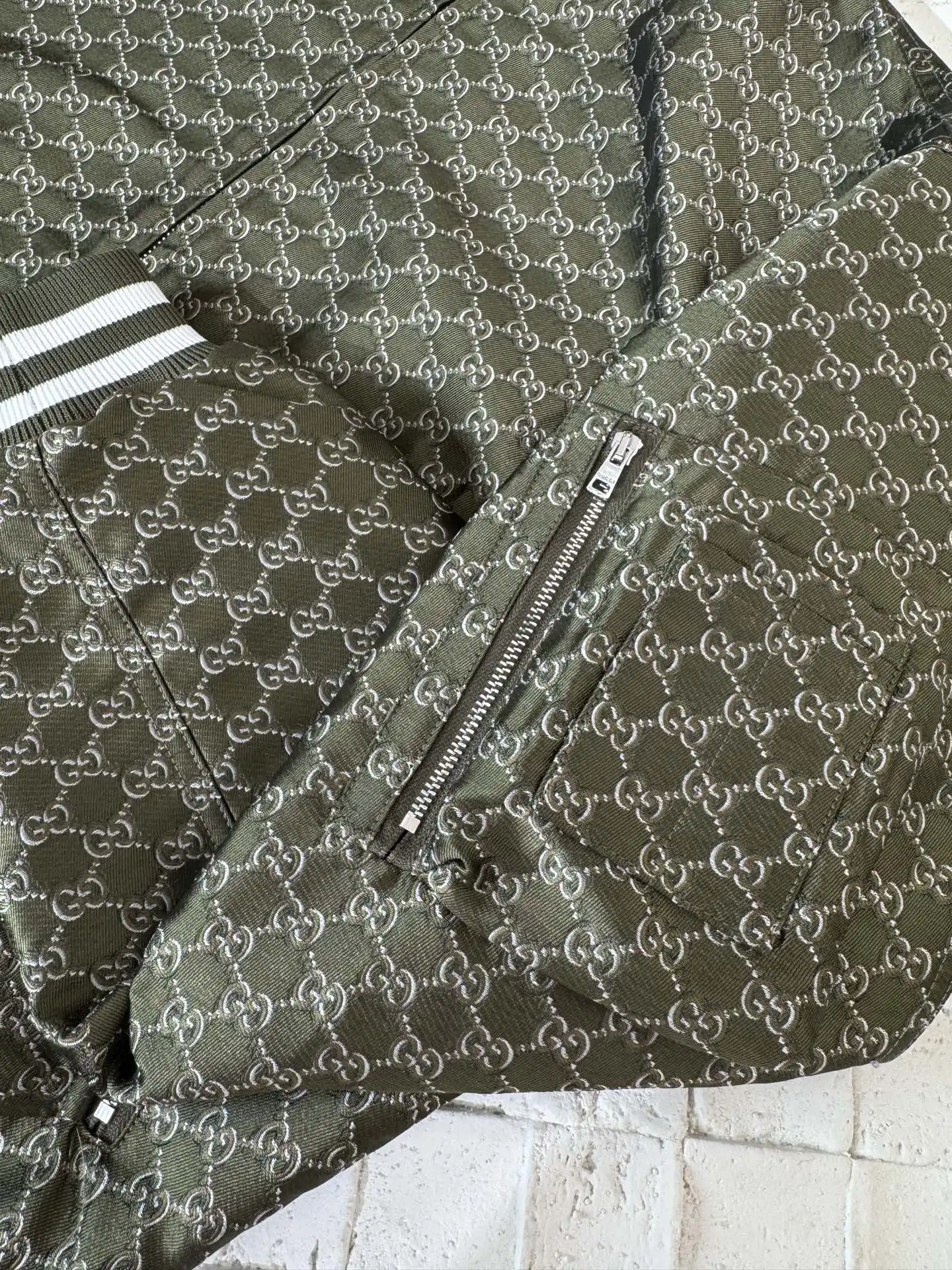 Monogram Jacquard Bomber Jacket D34024607 — view 6