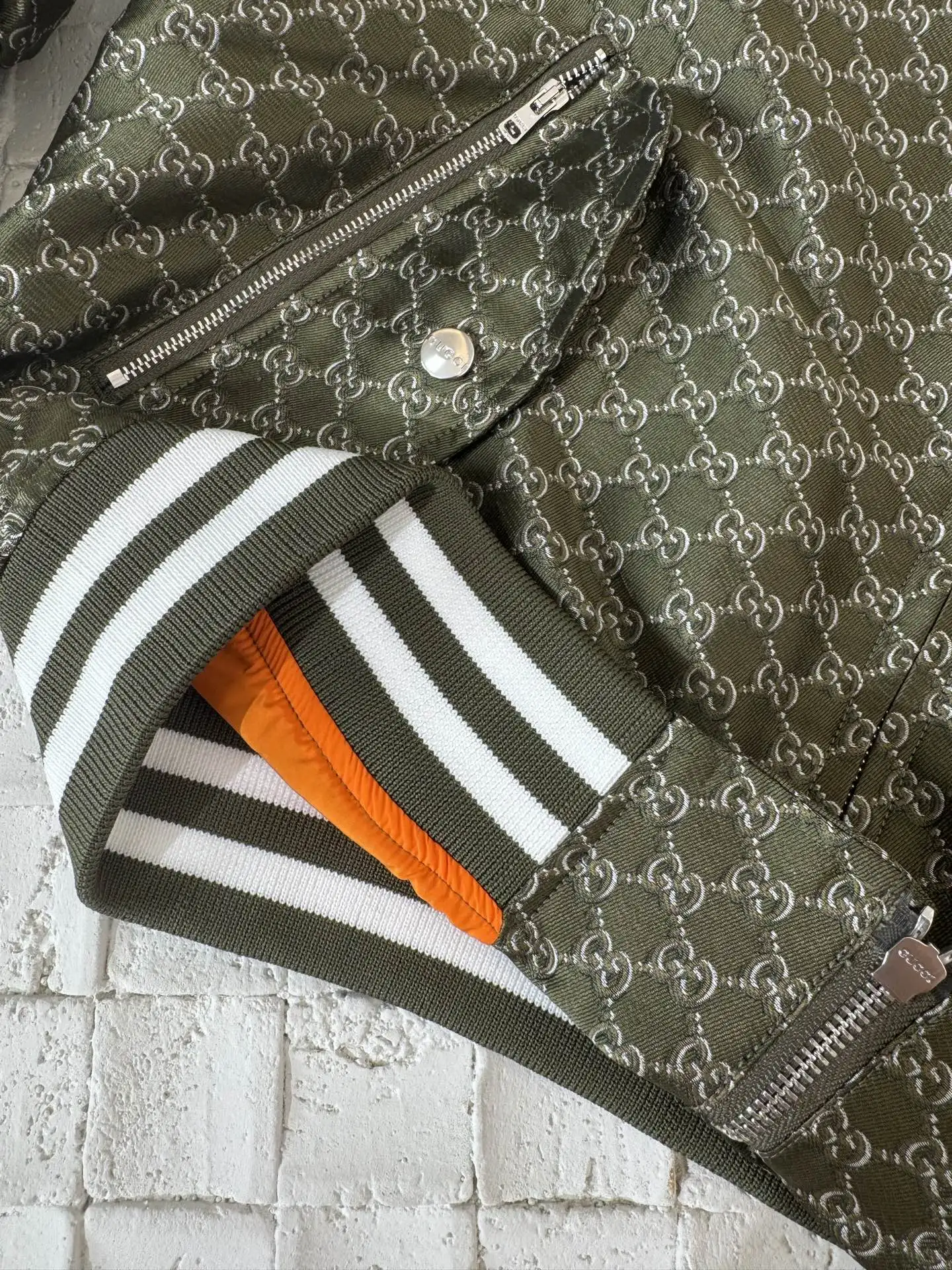 Monogram Jacquard Bomber Jacket D34024607 — view 8