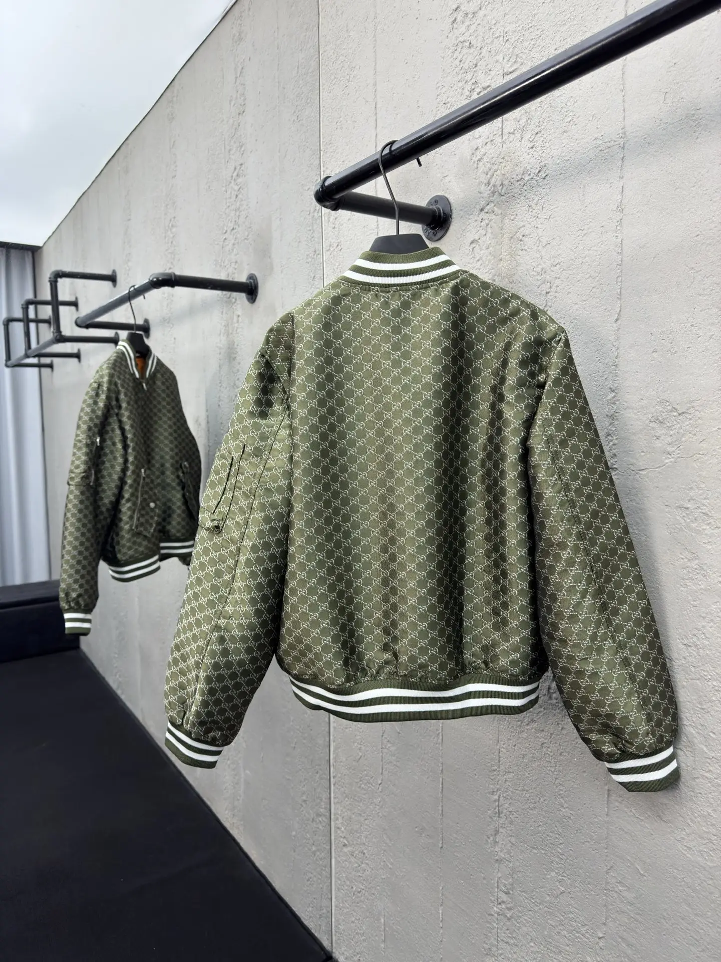 Monogram Jacquard Bomber Jacket D34024609 — view 2