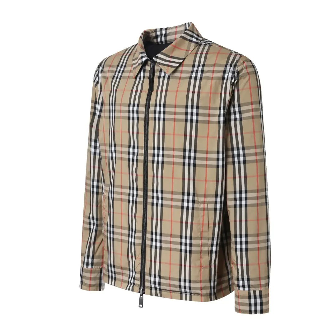 Reversible Check Harrington Jacket D34024765