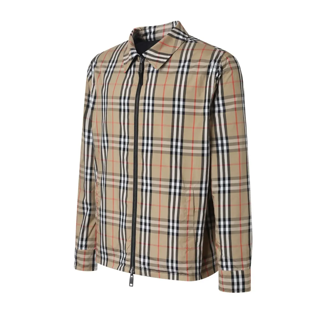 Reversible Check Harrington Jacket D34024765