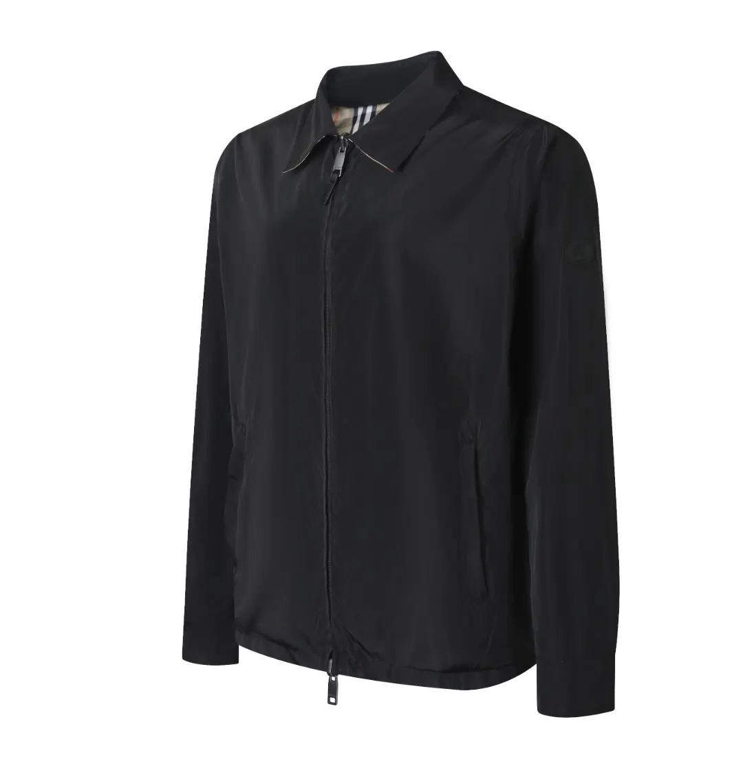 Reversible Check-Print Harrington Jacket D34024766 — view 2