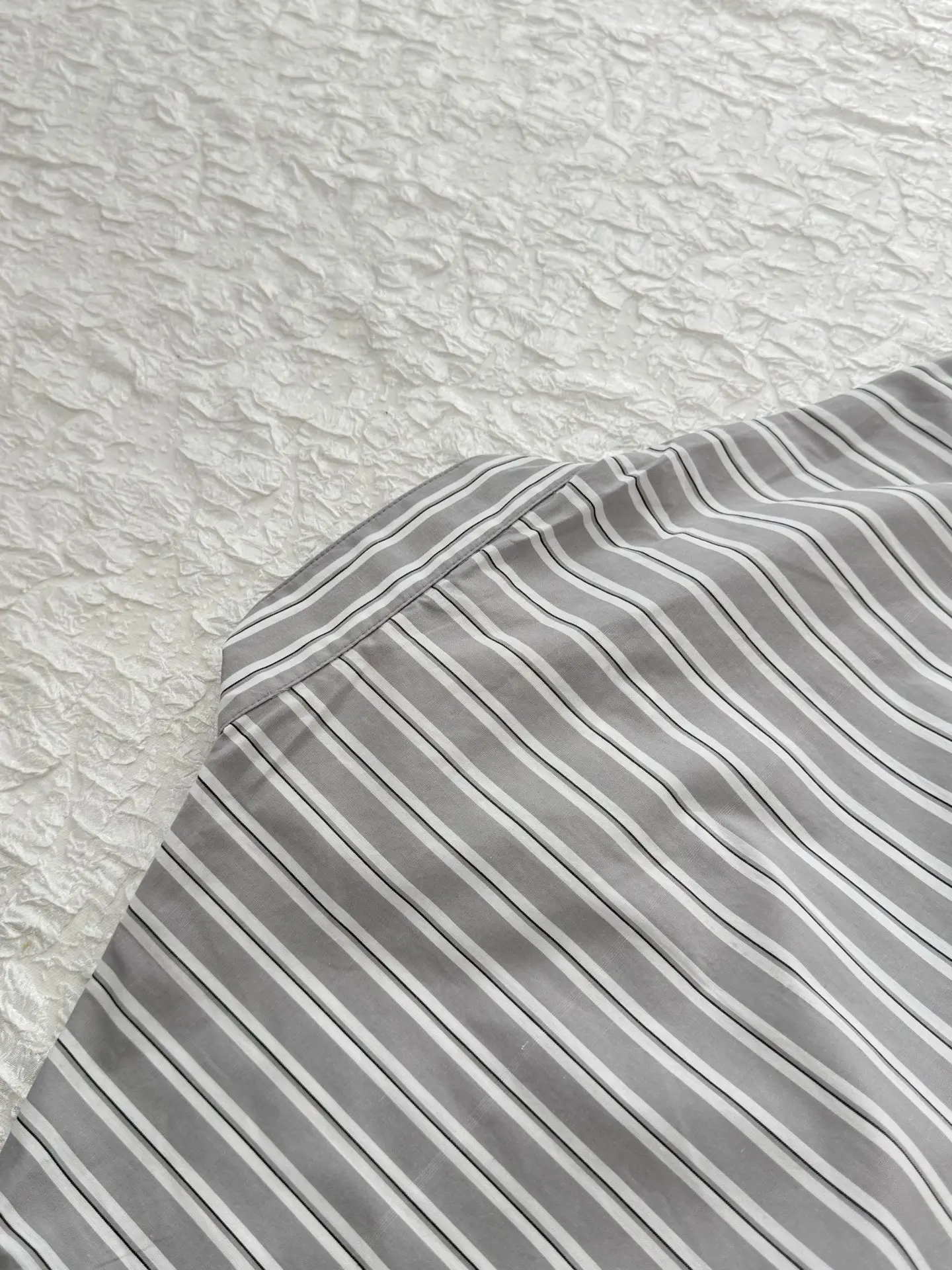 Striped Sketch Print Stand-Collar Jacket D34021232 — view 11