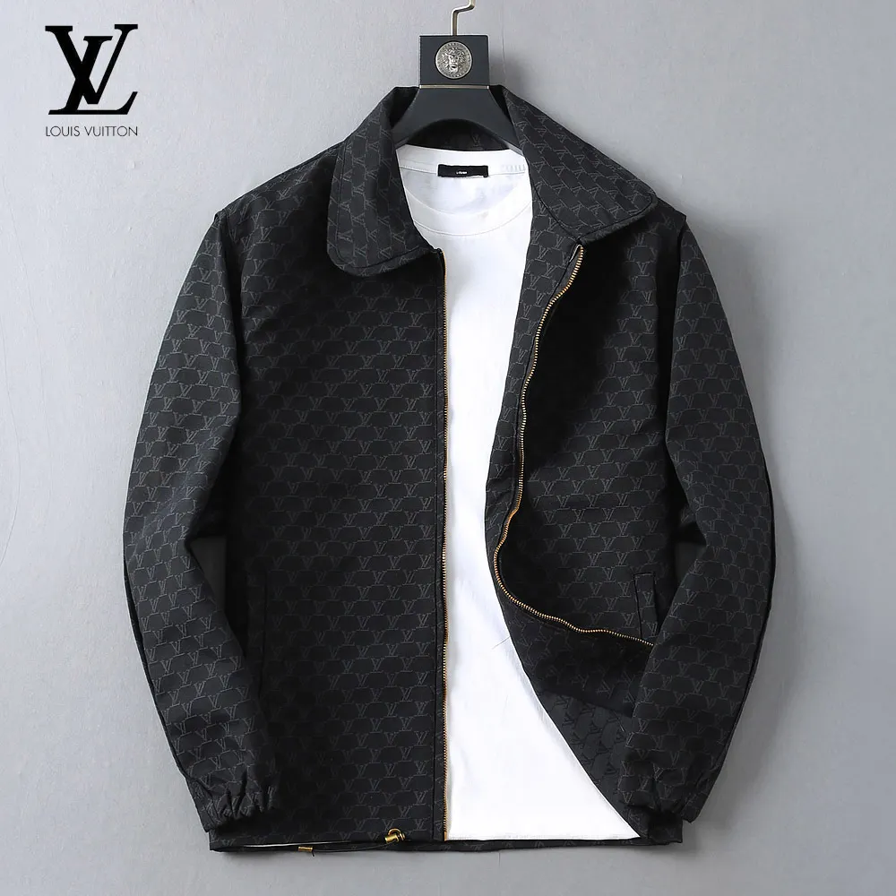 Monogram Jacquard Zip-Up Harrington Jacket D34024642