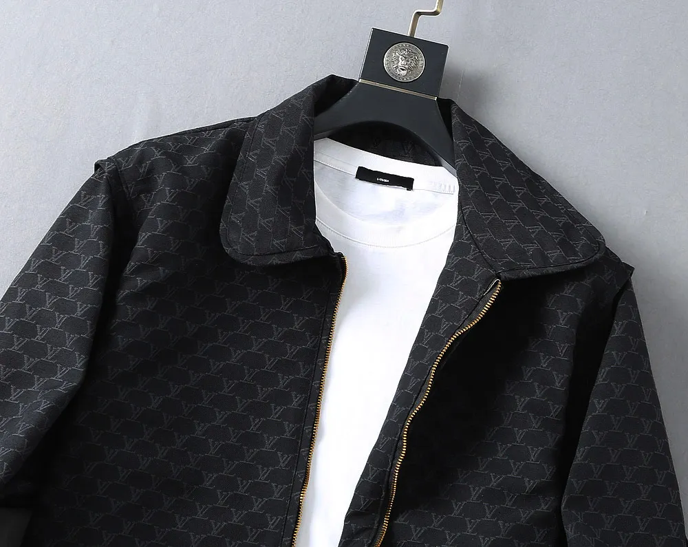 Monogram Jacquard Zip-Up Harrington Jacket D34024642 — view 5