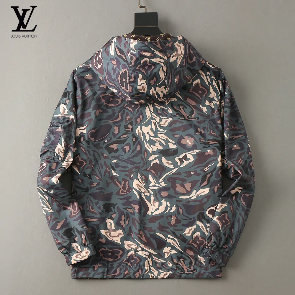 Monogram Camouflage Hooded Jacket D34024640 — view 3