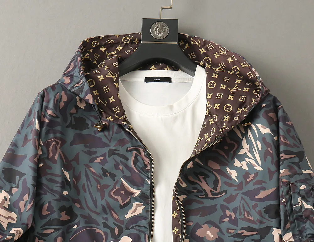 Monogram Camouflage Hooded Jacket D34024640 — view 6