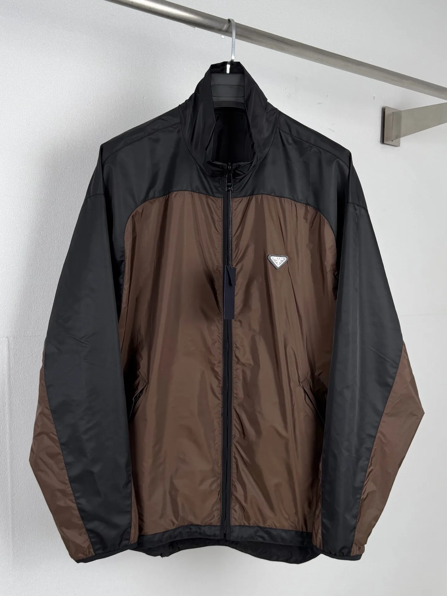 Re-Nylon Color-Block Reversible Jacket D34521325