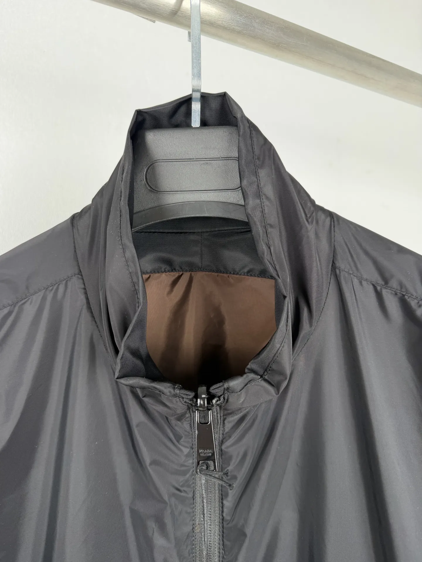 Reversible Nylon Zip-Up Jacket D34521324 — view 5