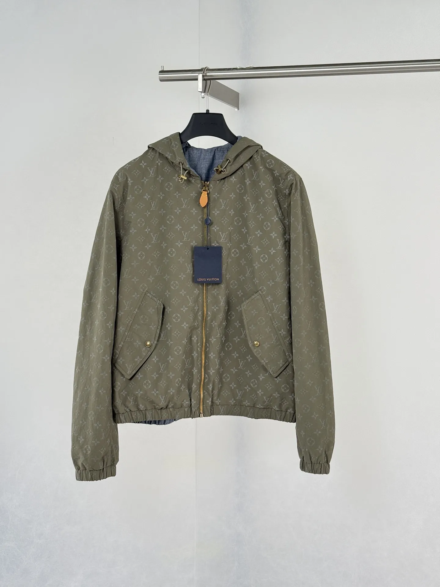 Reversible Monogram Reflective Hooded Jacket D34821246