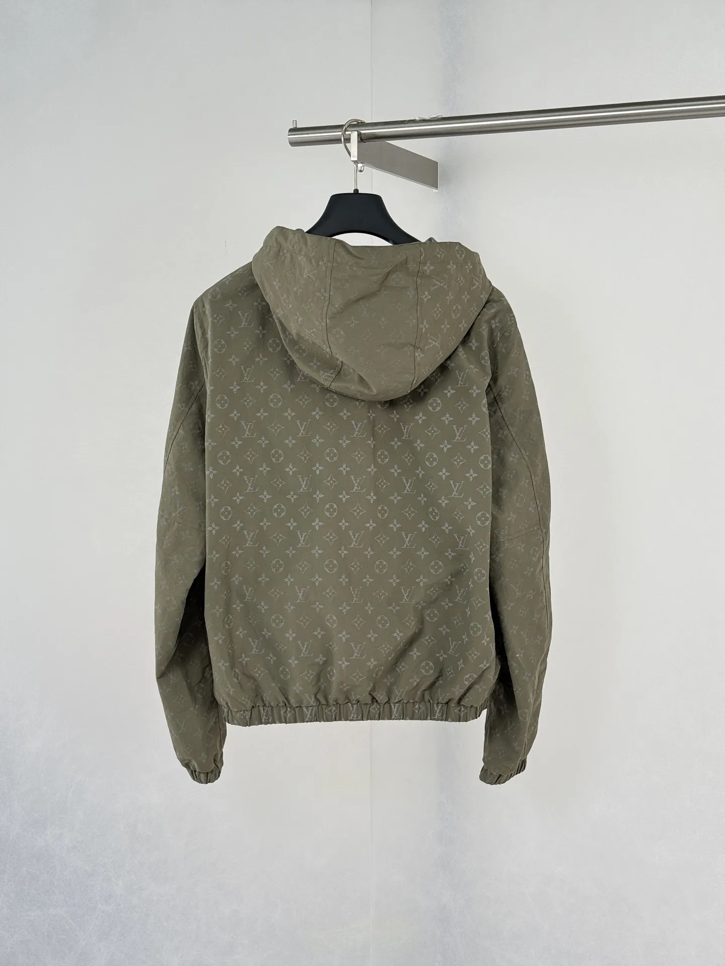 Reversible Monogram Reflective Hooded Jacket D34821246 — view 2