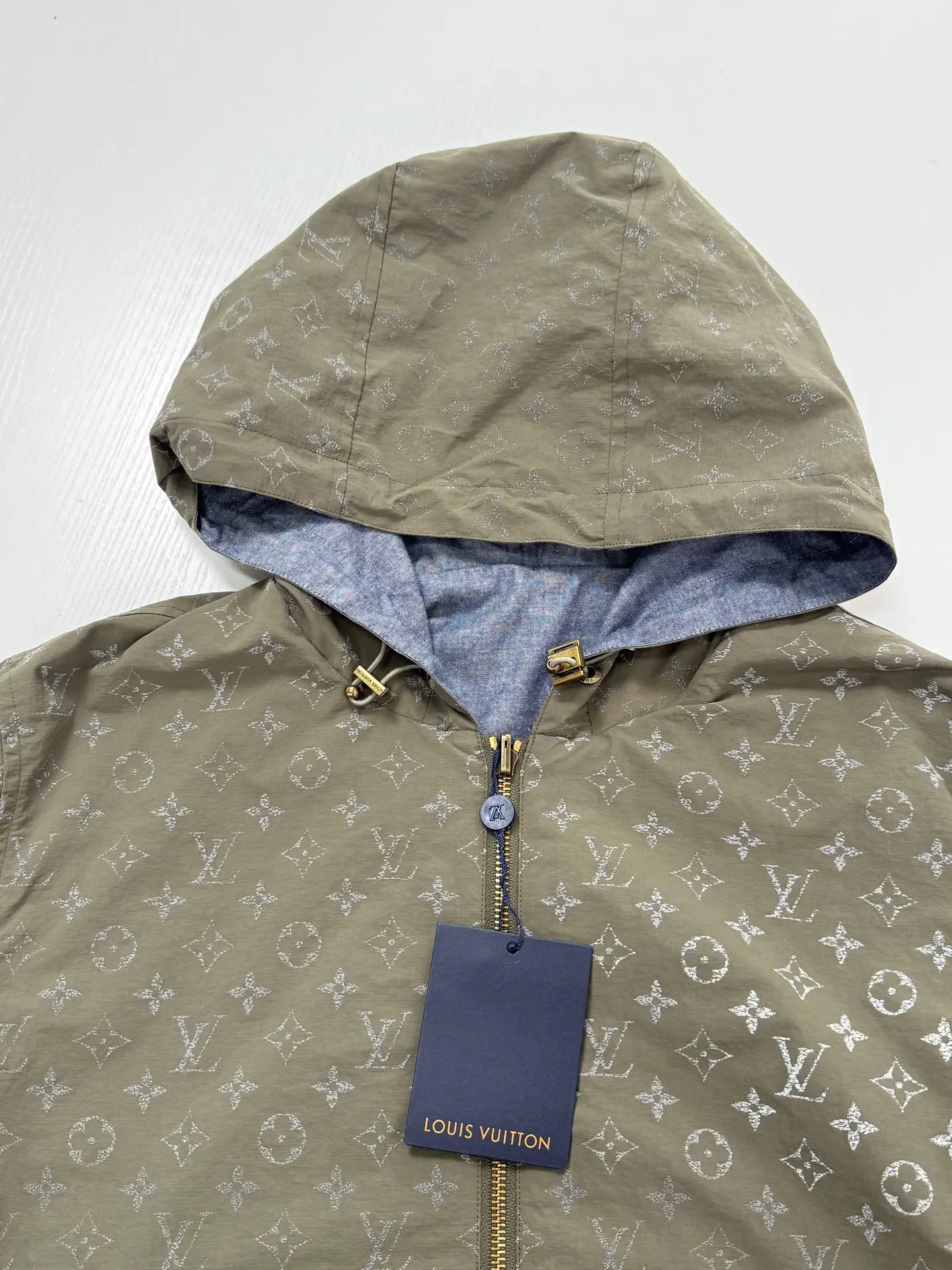 Reversible Monogram Reflective Hooded Jacket D34821246 — view 7