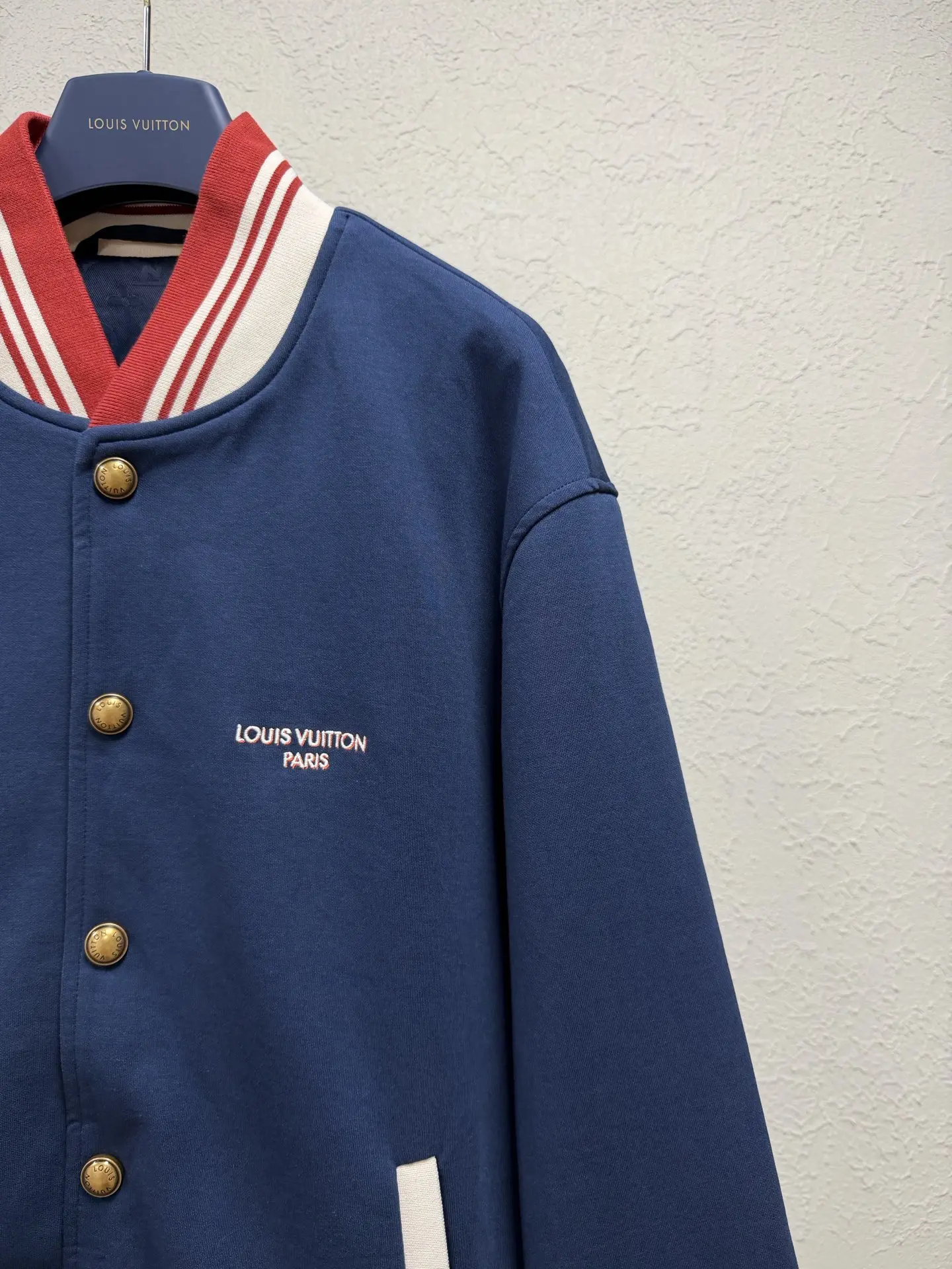 Logo Embroidery Striped Varsity Jacket D35024754 — view 3