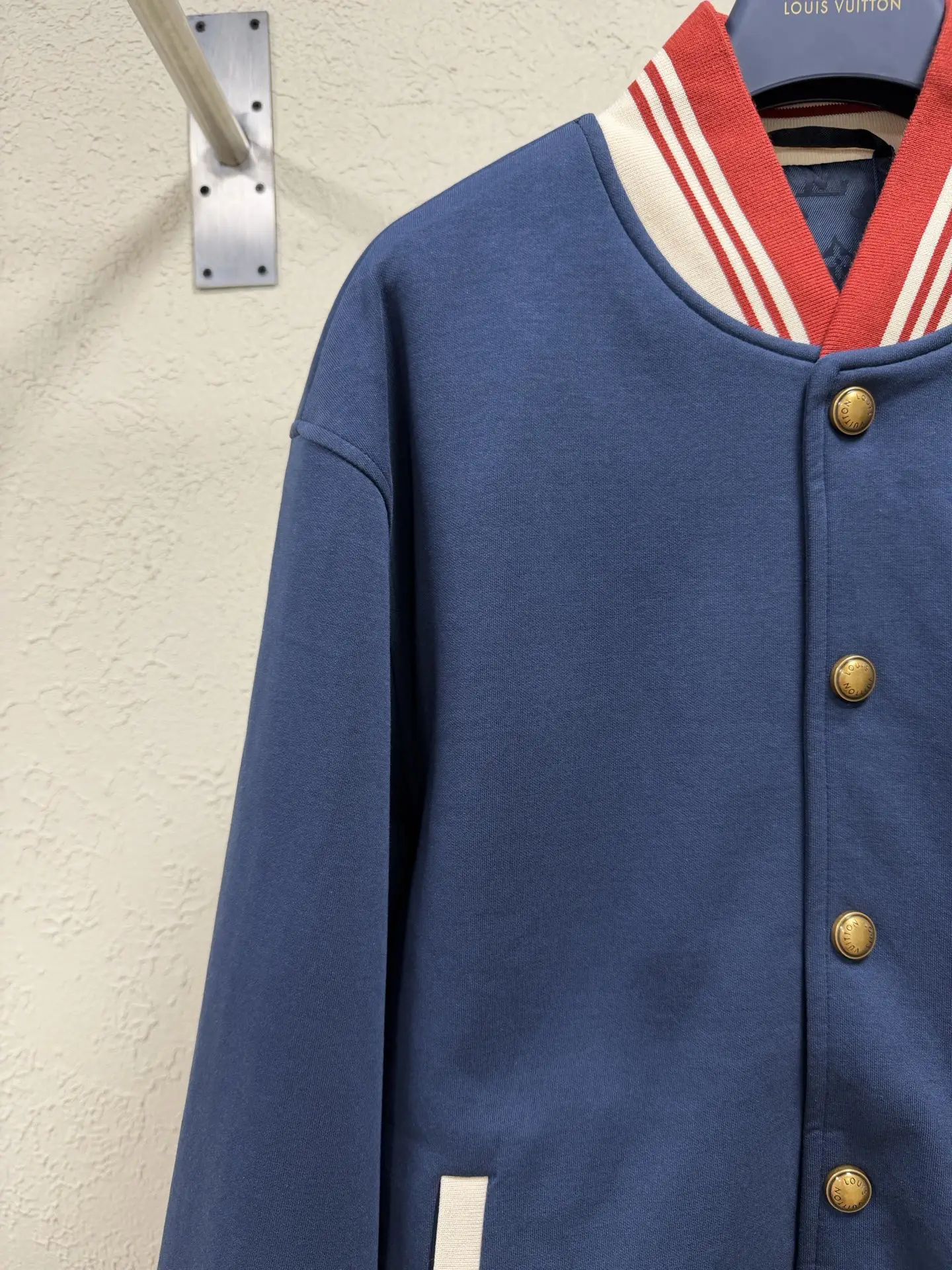 Logo Embroidery Striped Varsity Jacket D35024754 — view 4