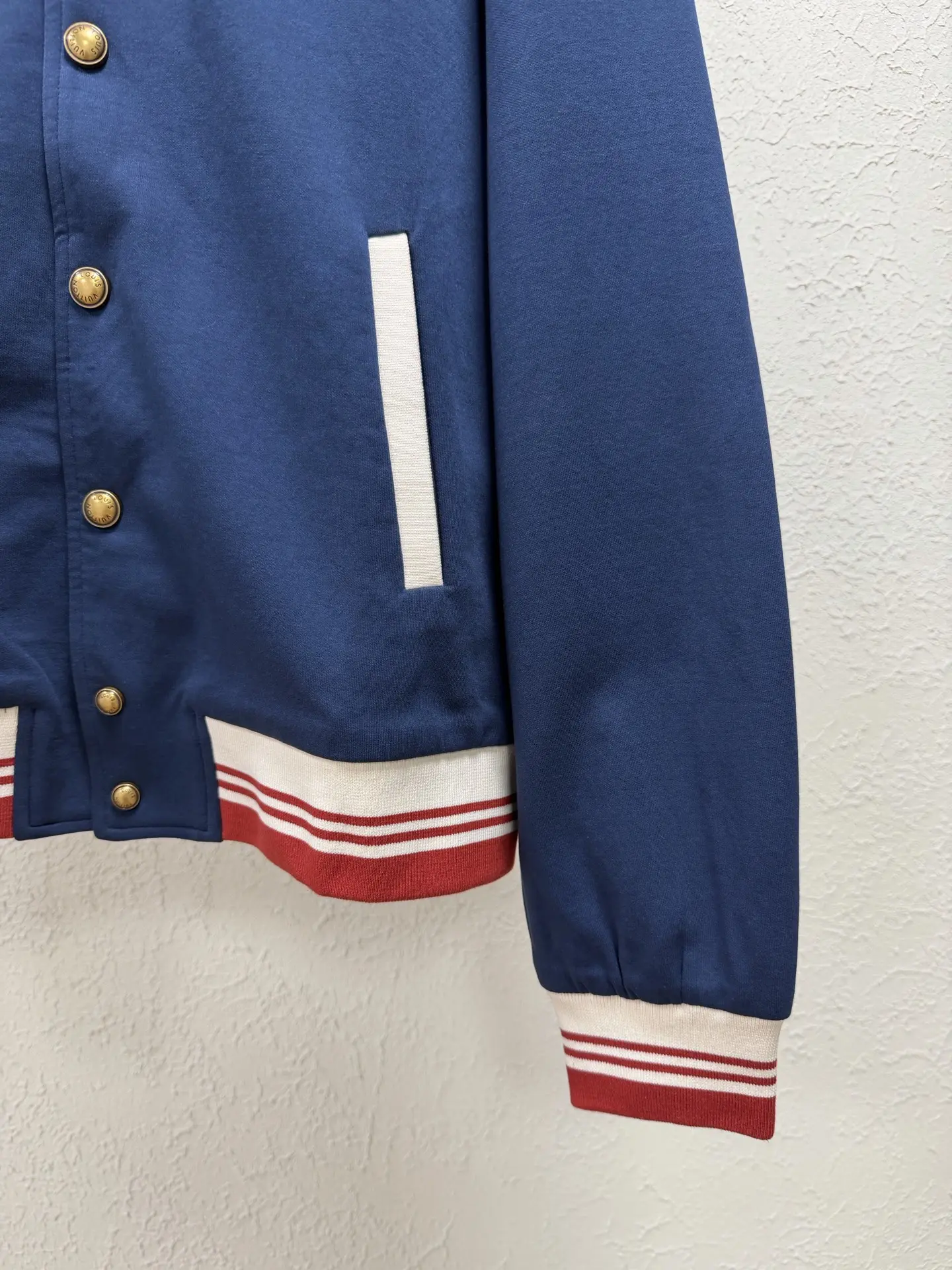 Logo Embroidery Striped Varsity Jacket D35024754 — view 6