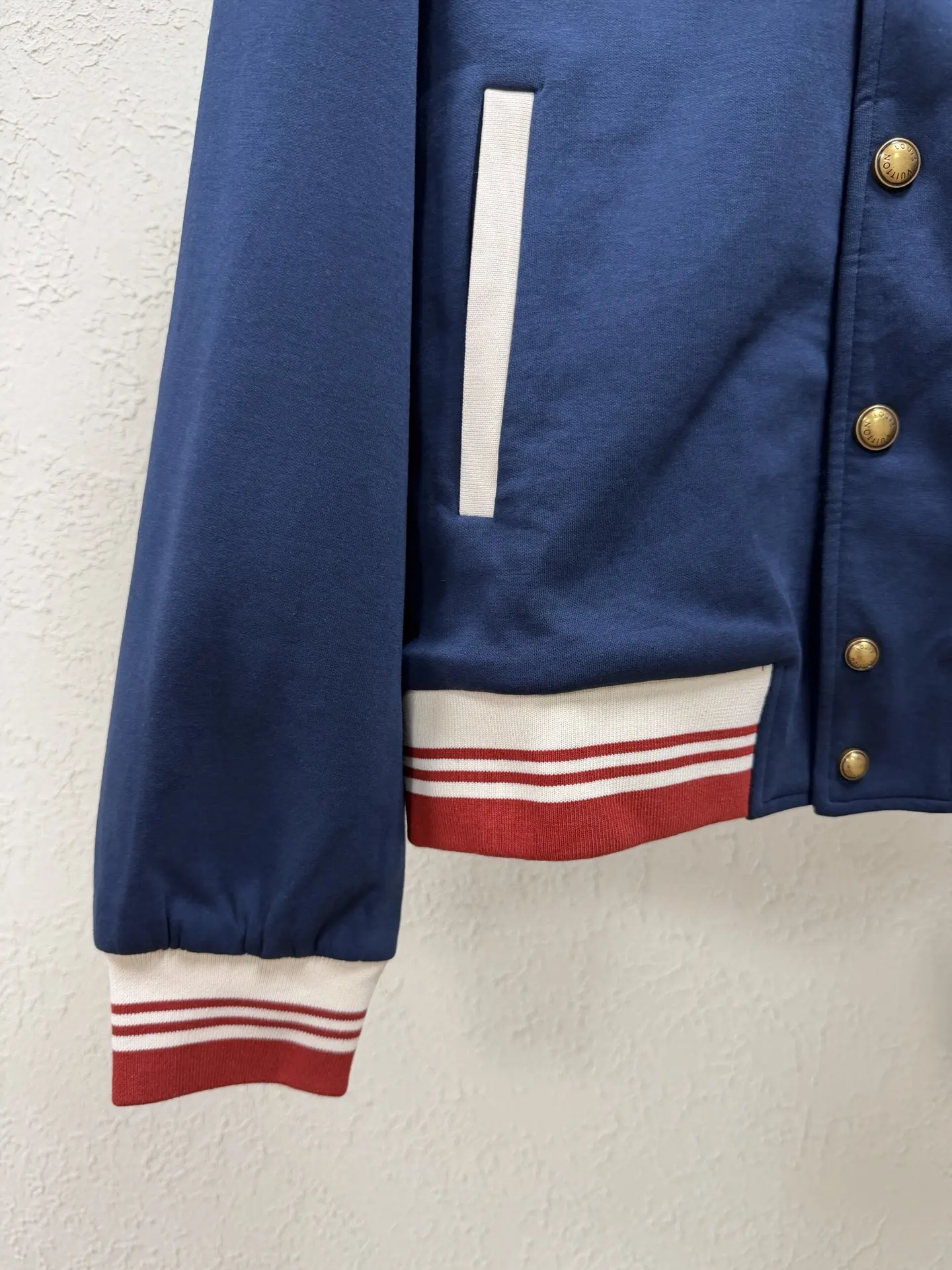 Logo Embroidery Striped Varsity Jacket D35024754 — view 7