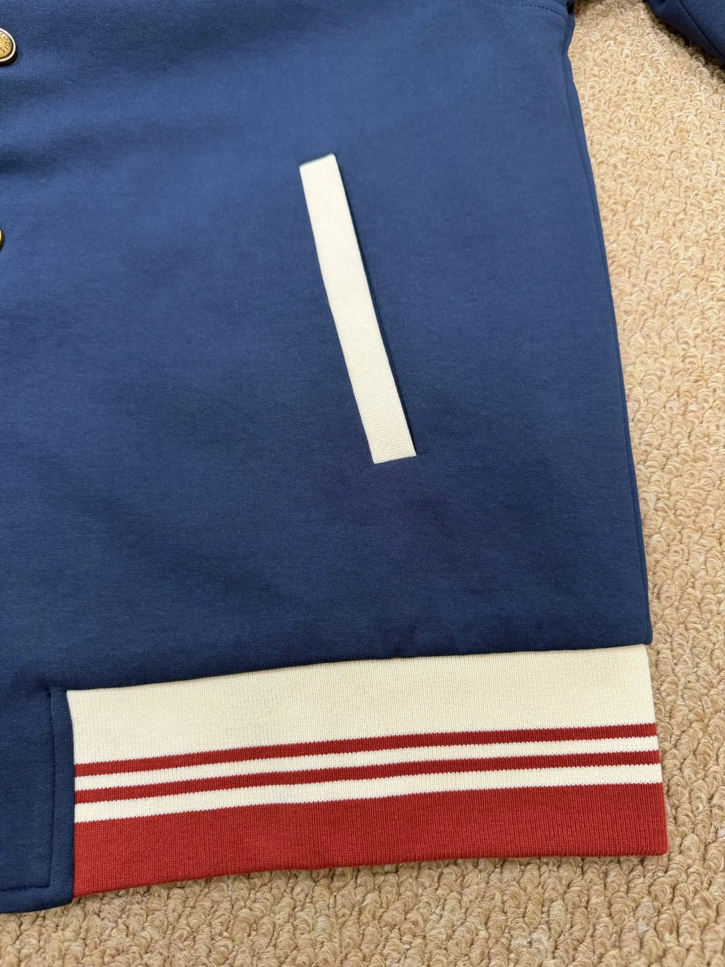 Logo Embroidery Striped Varsity Jacket D35024754 — view 11