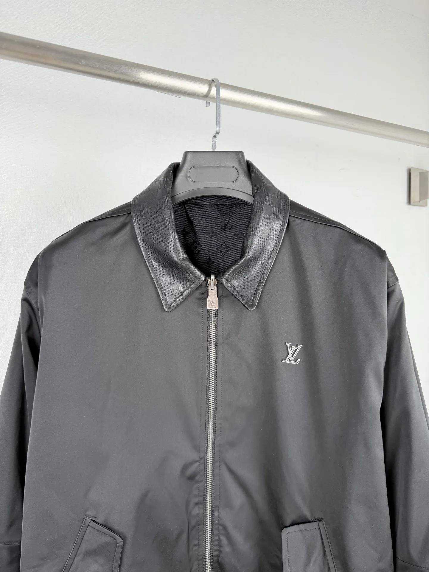 Reversible Monogram Jacquard Bomber Jacket D35023344 — view 2