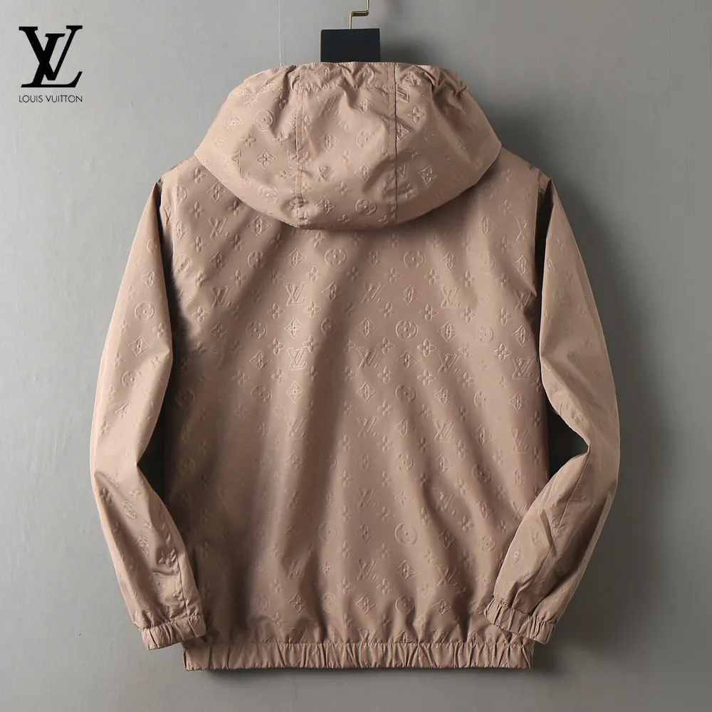 Monogram Embossed Hooded Windbreaker Jacket D35024633 — view 2
