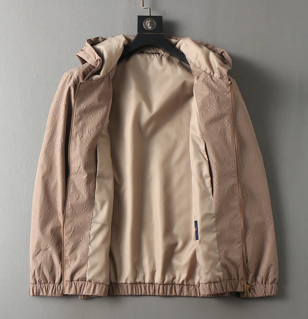 Monogram Embossed Hooded Windbreaker Jacket D35024633 — view 3