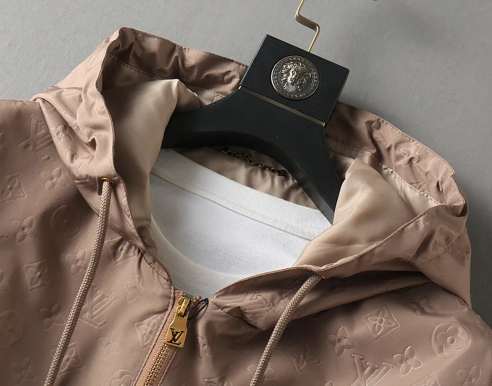Monogram Embossed Hooded Windbreaker Jacket D35024633 — view 5