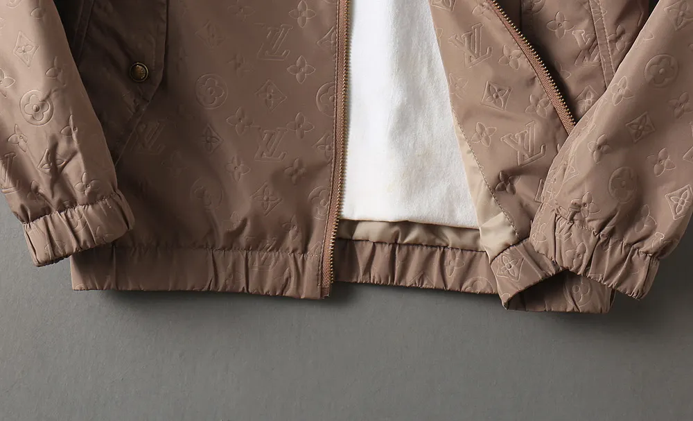 Monogram Embossed Hooded Windbreaker Jacket D35024633 — view 13