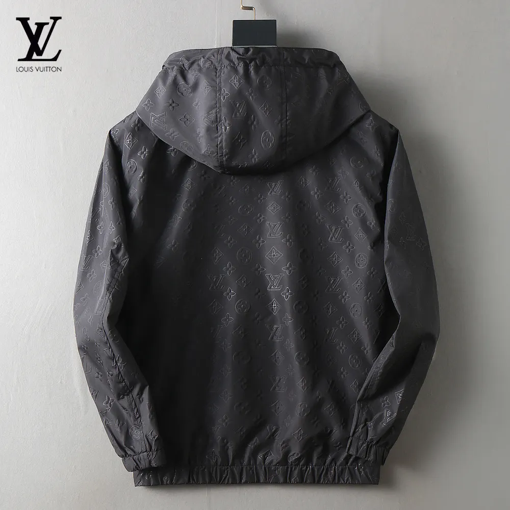 Monogram Embossed Hooded Windbreaker Jacket D35024634 — view 2