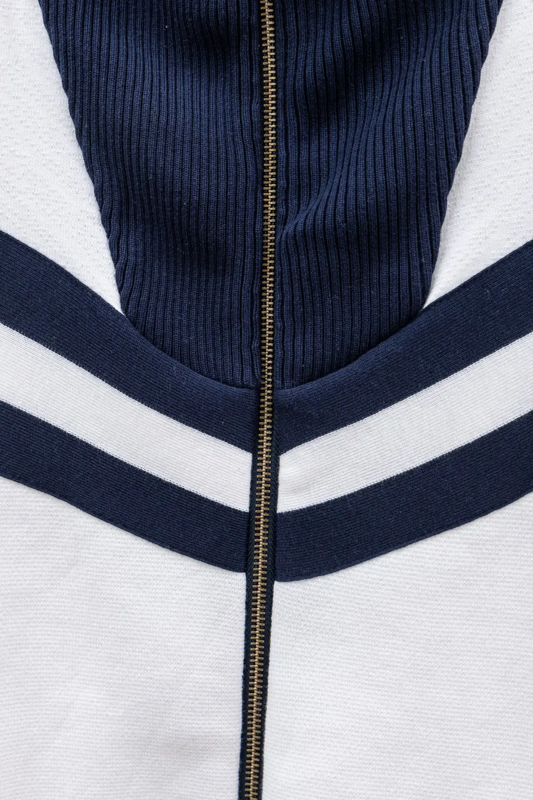 Nautical Knit Zip-Up Cardigan D35024734 — view 6