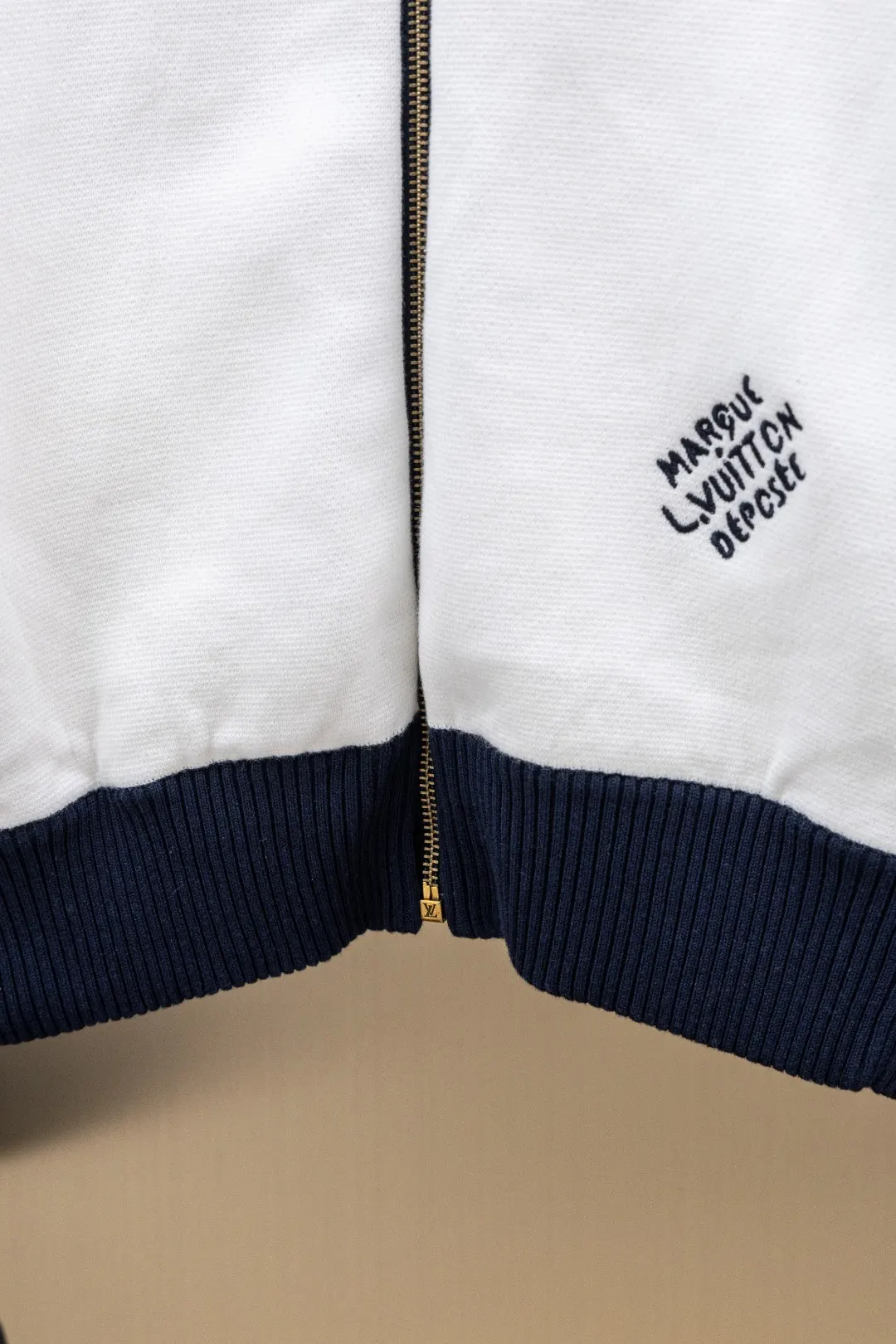 Nautical Knit Zip-Up Cardigan D35024734 — view 9