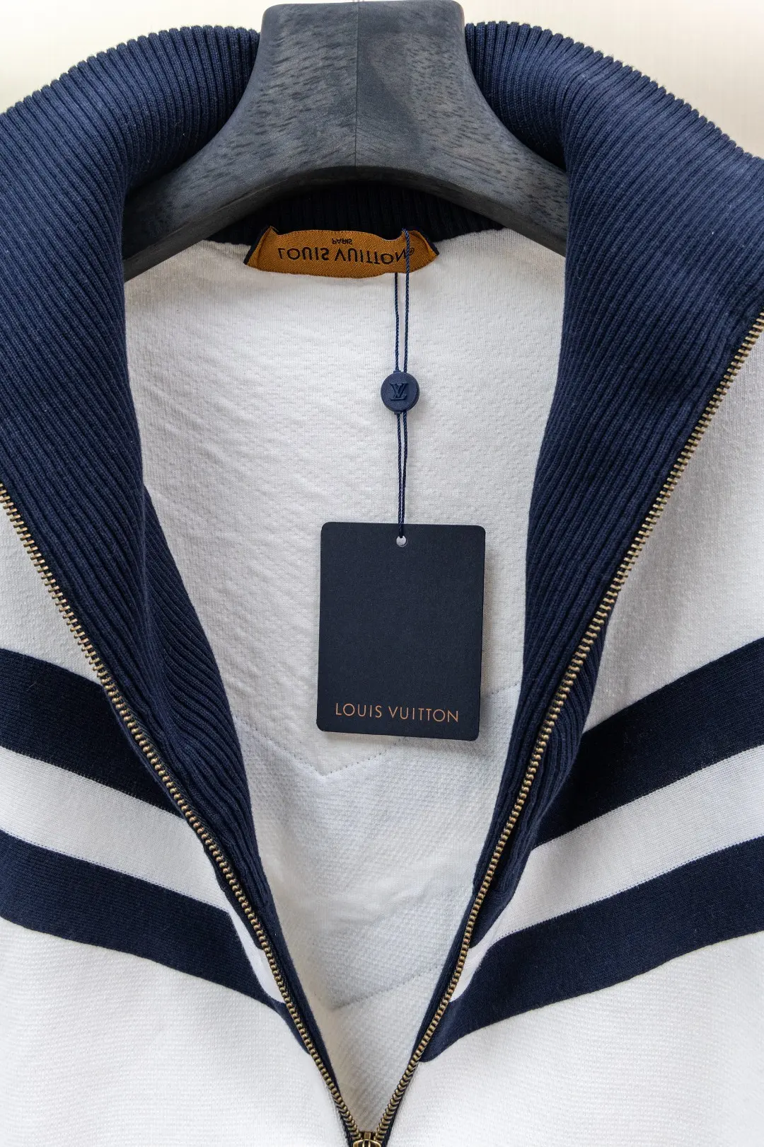 Nautical Knit Zip-Up Cardigan D35024734 — view 10