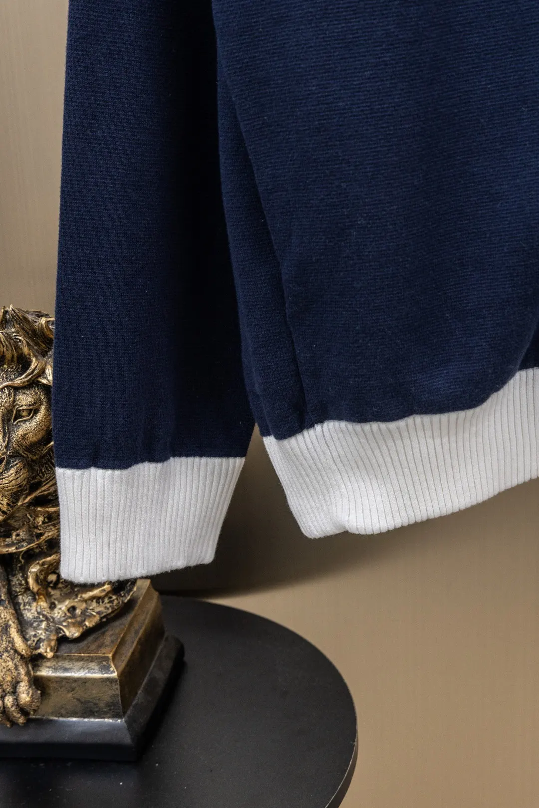 Nautical Knit Zip-Up Cardigan D35024733 — view 7