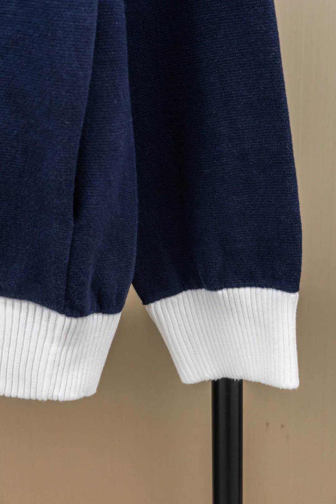 Nautical Knit Zip-Up Cardigan D35024733 — view 9