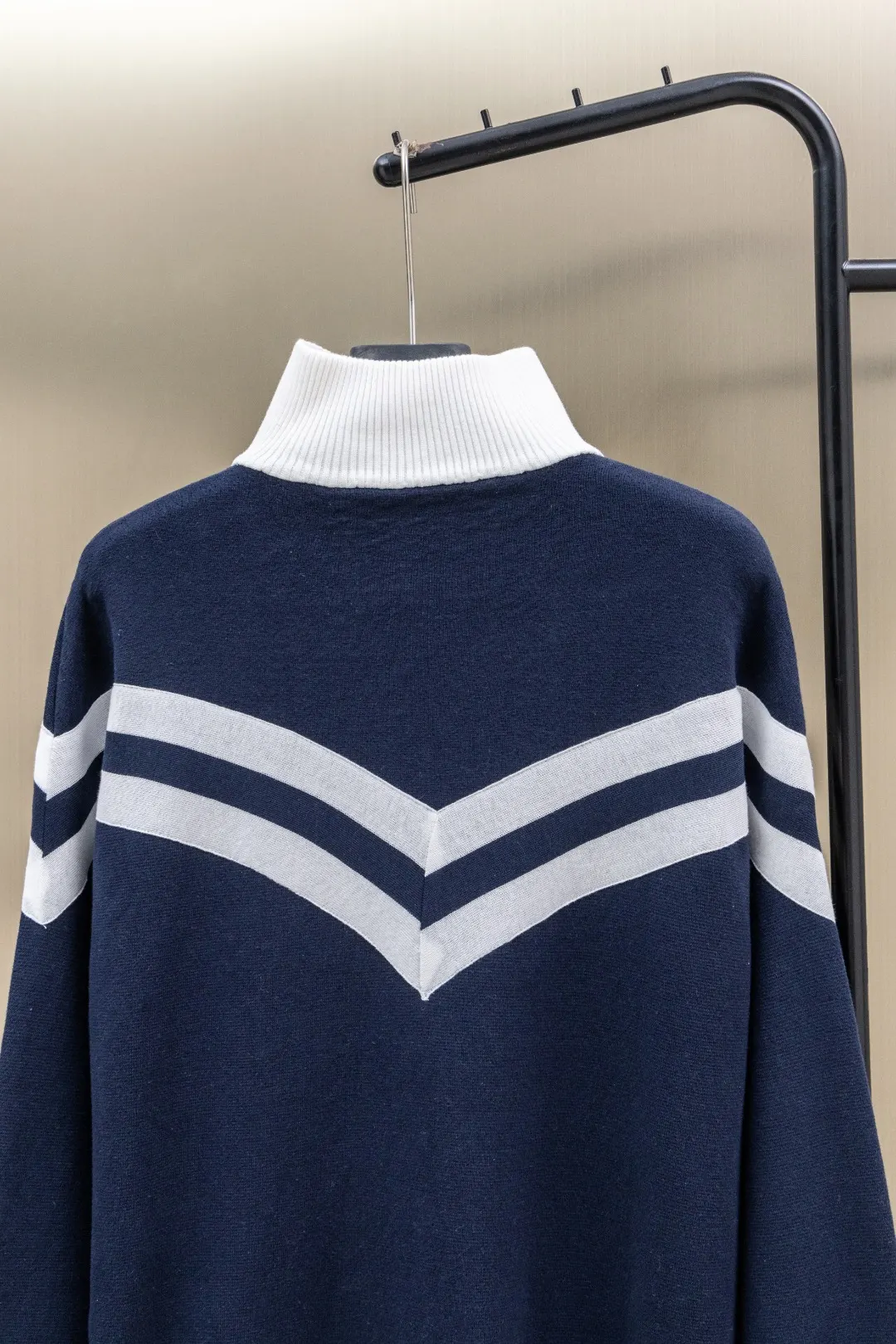 Nautical Knit Zip-Up Cardigan D35024733 — view 11