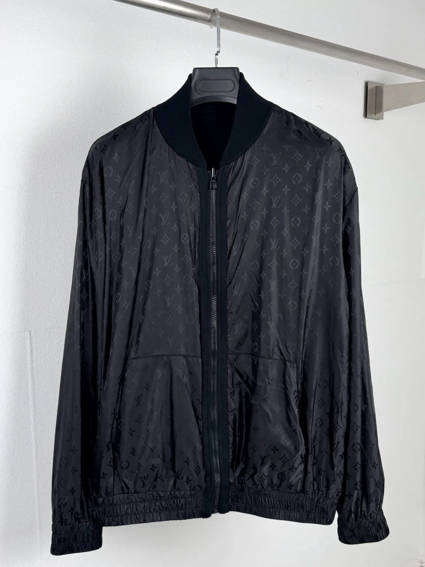 Reversible Monogram Jacquard Bomber Jacket D35522730