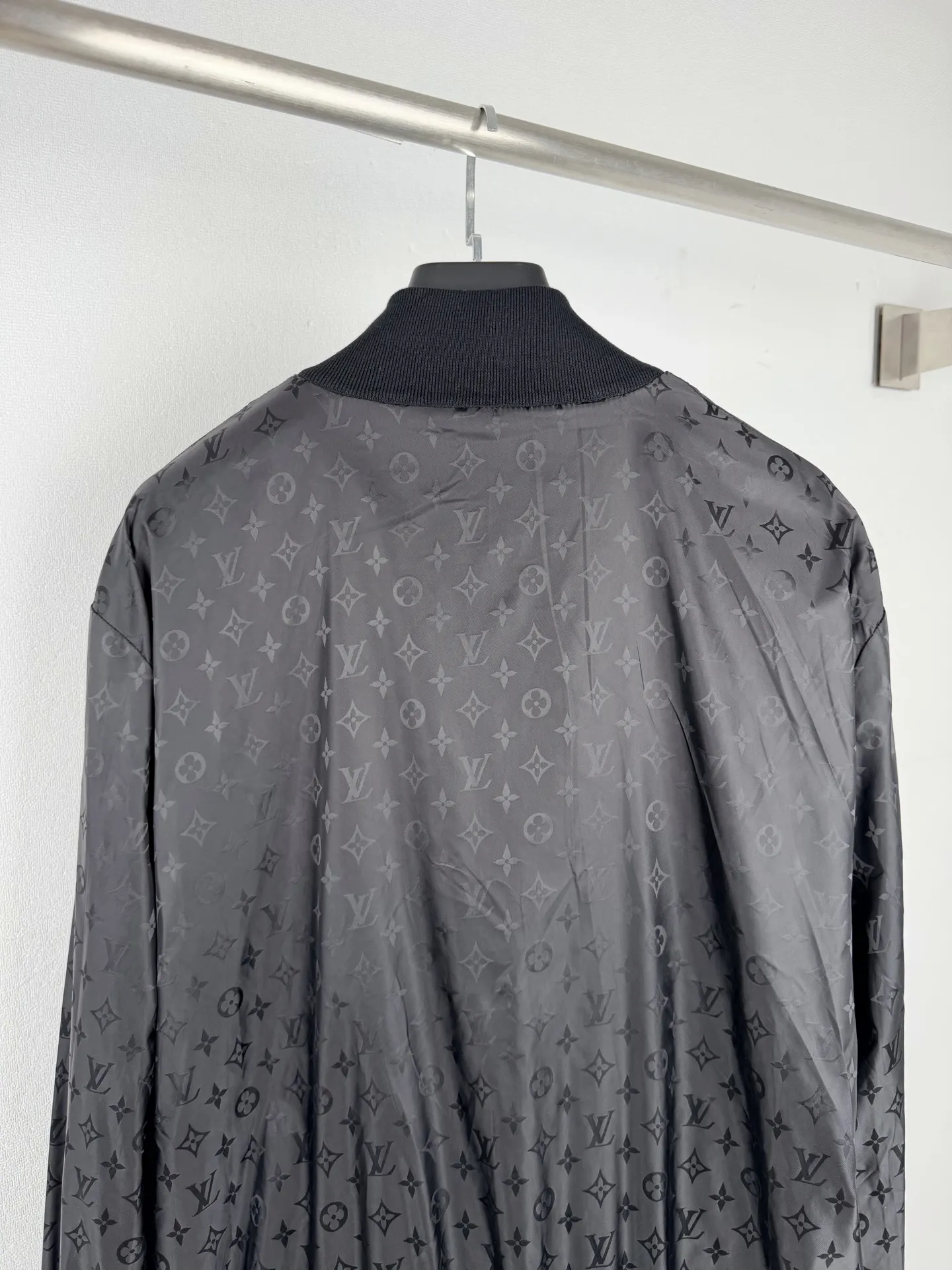 Reversible Monogram Jacquard Bomber Jacket D35522730 — view 4