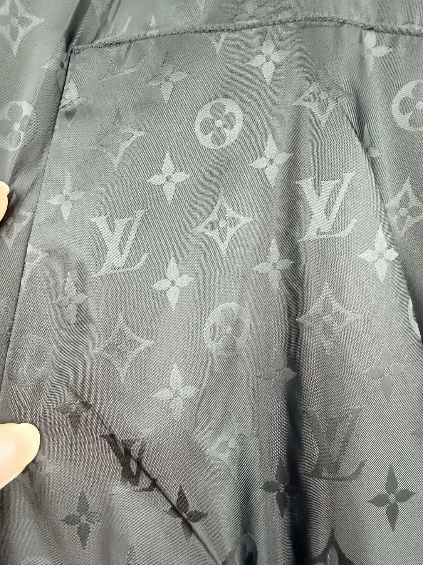 Reversible Monogram Jacquard Bomber Jacket D35522730 — view 9