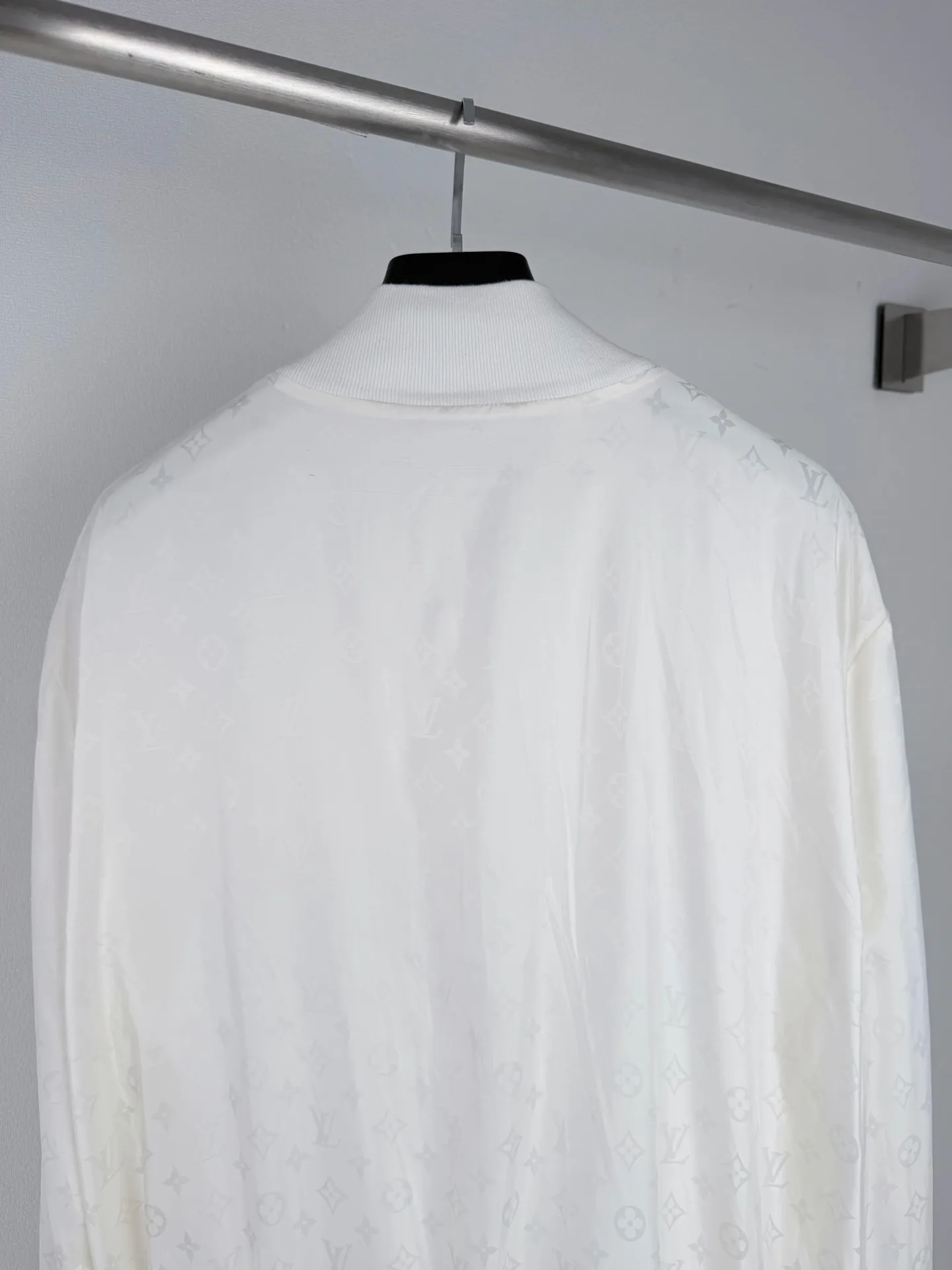 Reversible Monogram Jacquard Bomber Jacket D35522727 — view 4