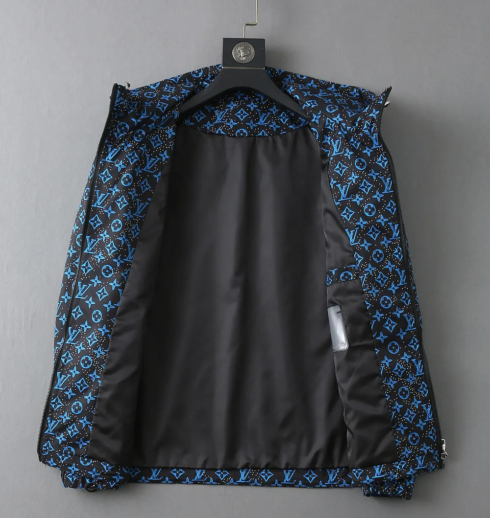 Monogram Print Hooded Windbreaker Jacket D36024657 — view 4