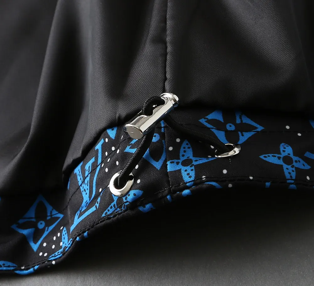 Monogram Print Hooded Windbreaker Jacket D36024657 — view 9