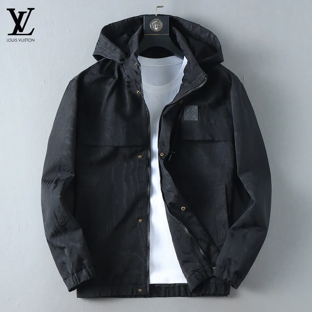 Monogram Jacquard Hooded Windbreaker Jacket D36024636