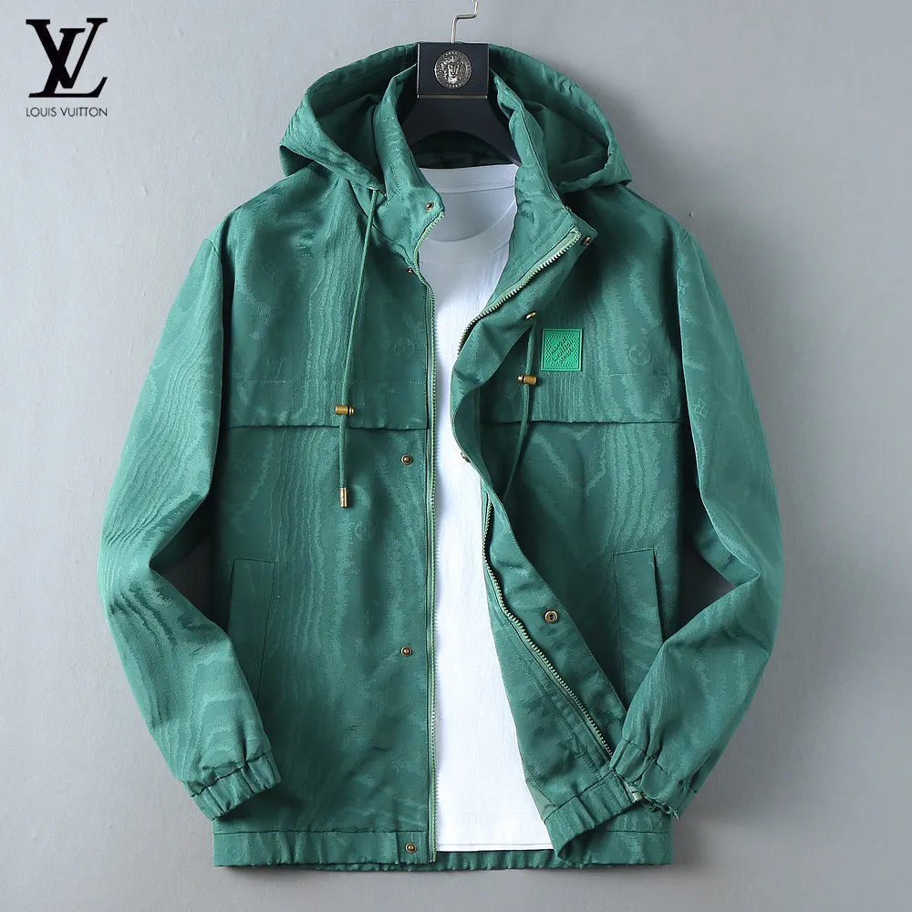 Monogram Jacquard Hooded Windbreaker Jacket D36024637