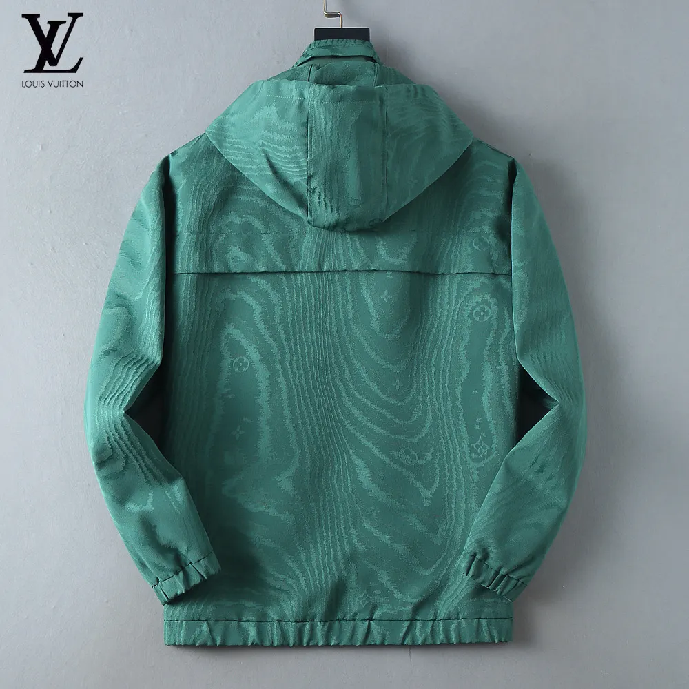 Monogram Jacquard Hooded Windbreaker Jacket D36024637 — view 2