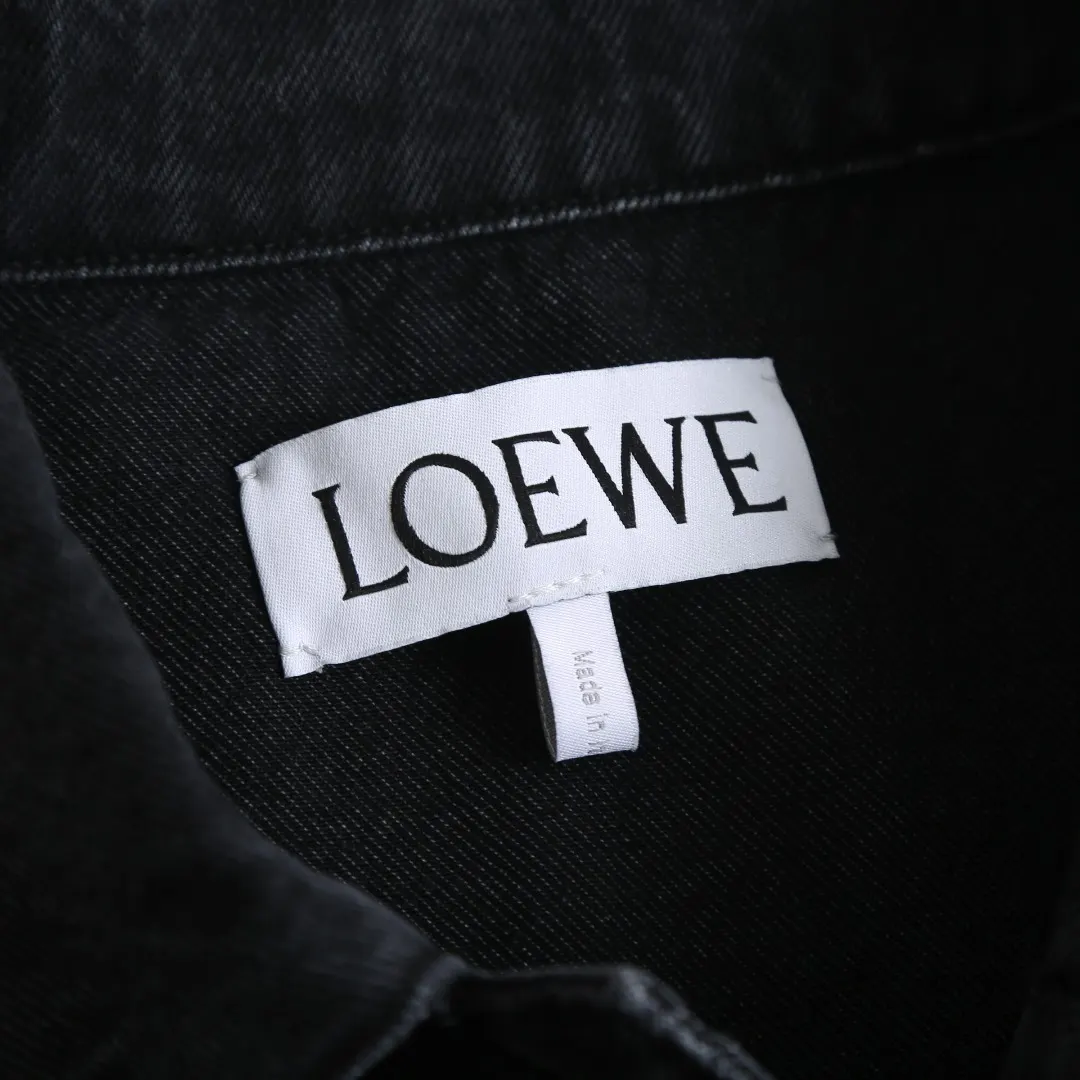Embroidered Washed Denim Jacket D36024890 — view 4