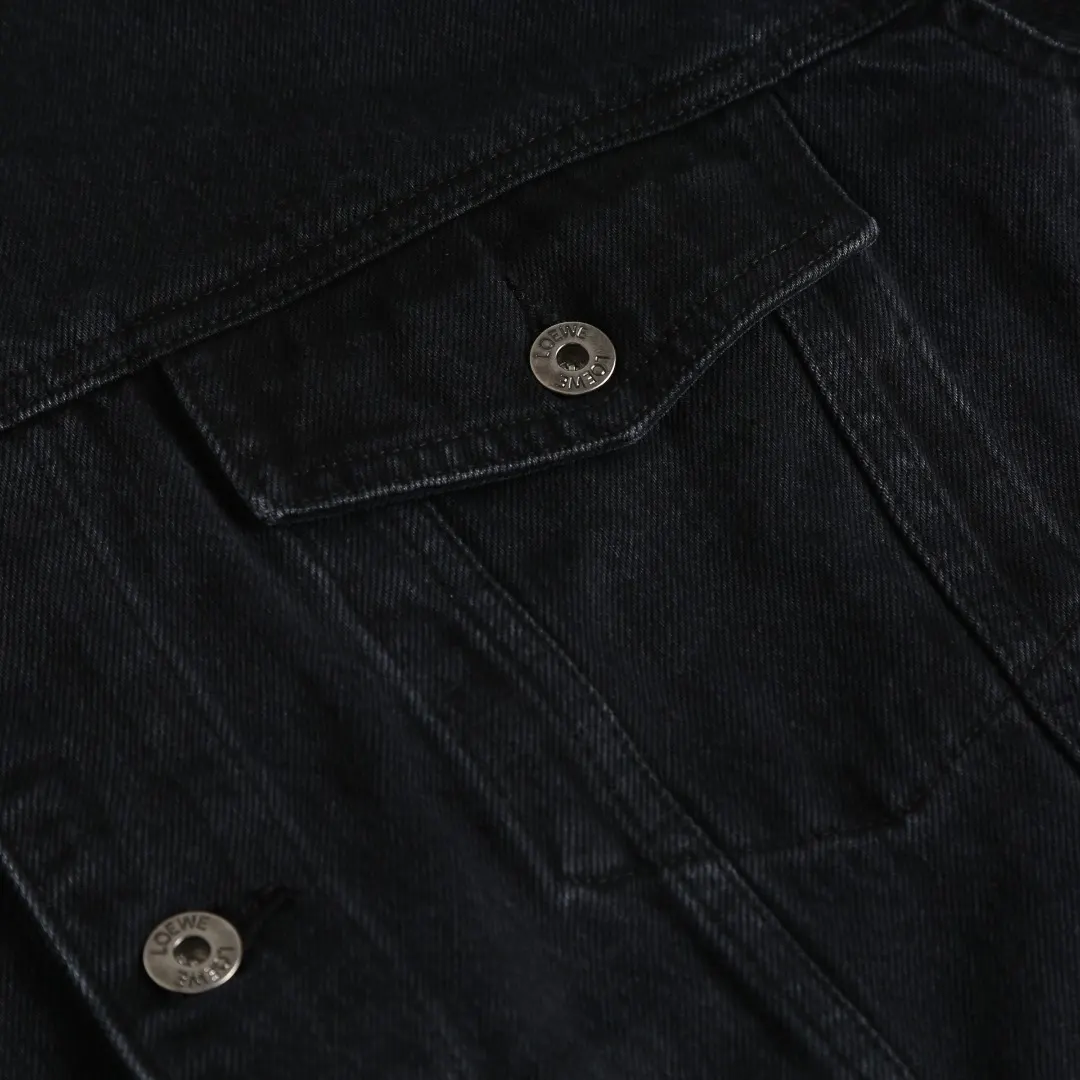 Embroidered Washed Denim Jacket D36024890 — view 5